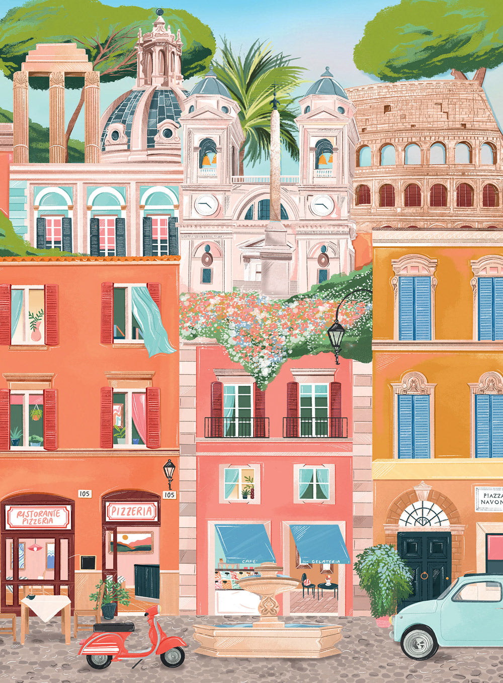 Mini Puzzle Rome 96 pièces