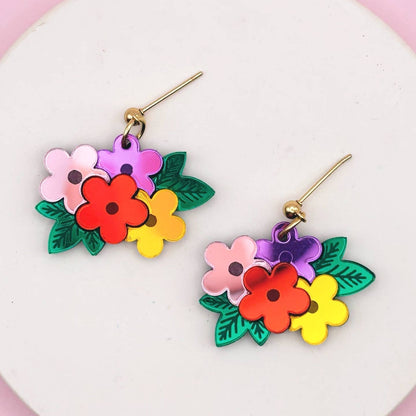 Boucles d’oreilles Bouquet
