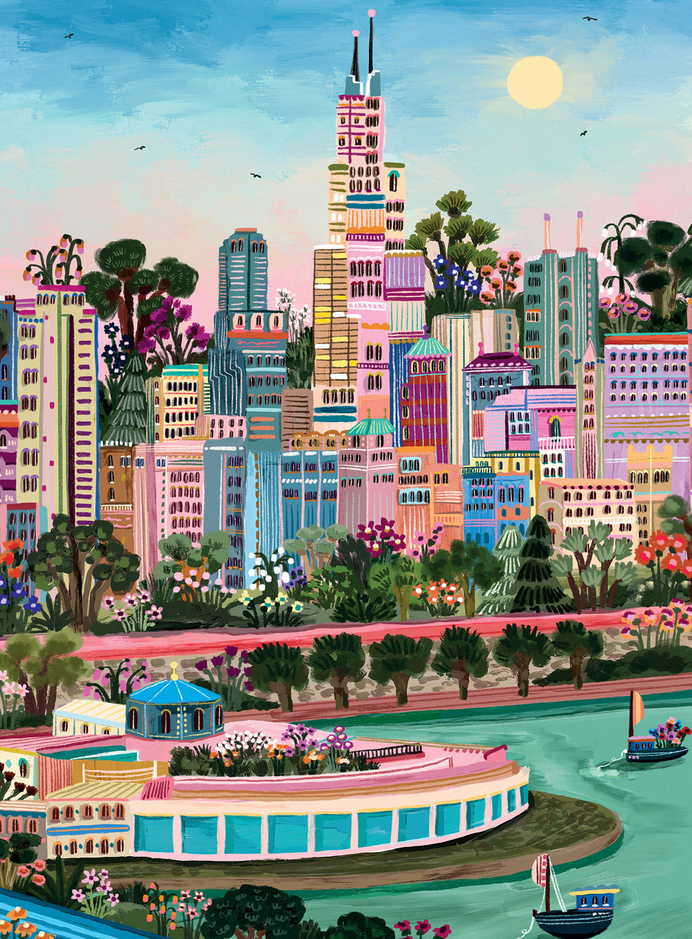 Mini Puzzle Chicago 96 pièces