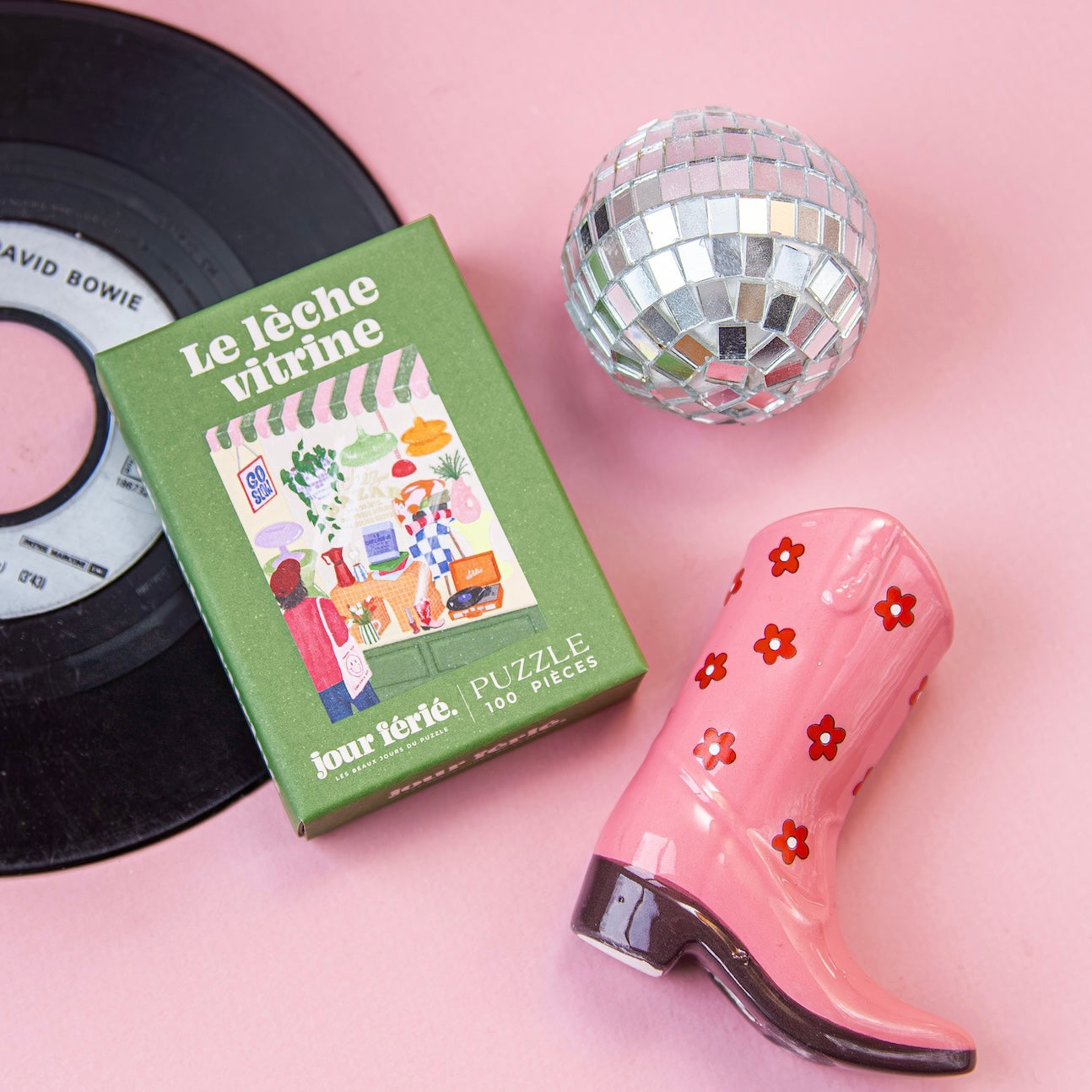 Puzzle Le lèche vitrine 100 pièces