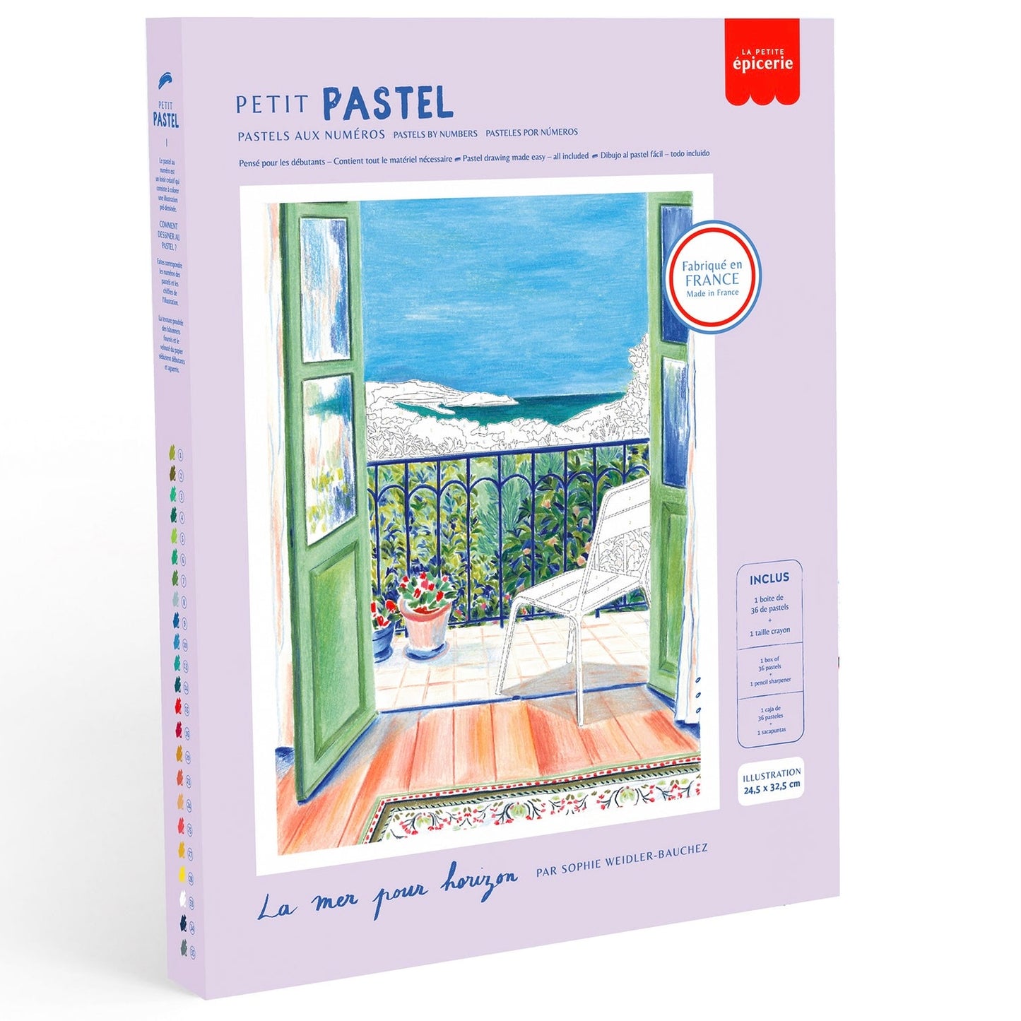 Kit de pastel La mer pour horizon