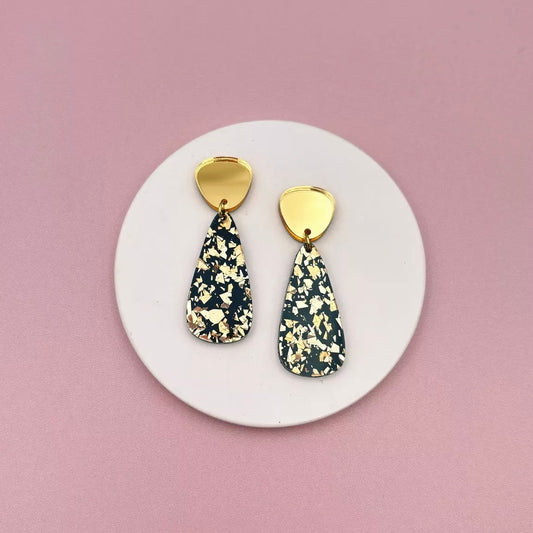 Boucles d’oreilles Henriette doré