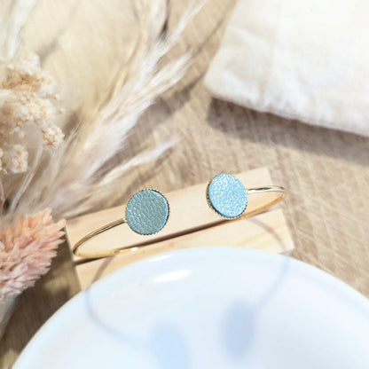 Jonc en cuir (coloris au choix)