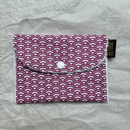 Pochette à savon Géométrique (coloris au choix)