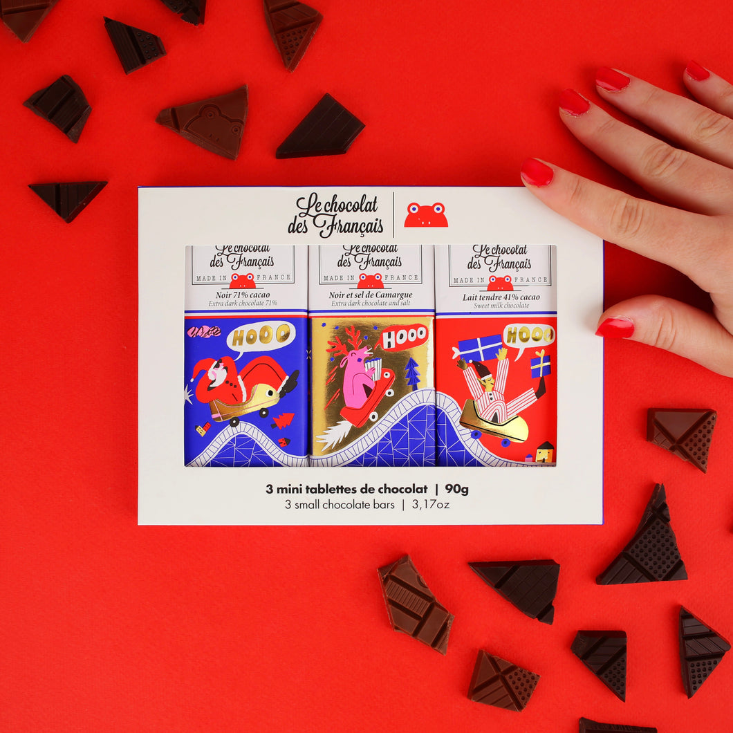 Trio de mini tablettes - Noël