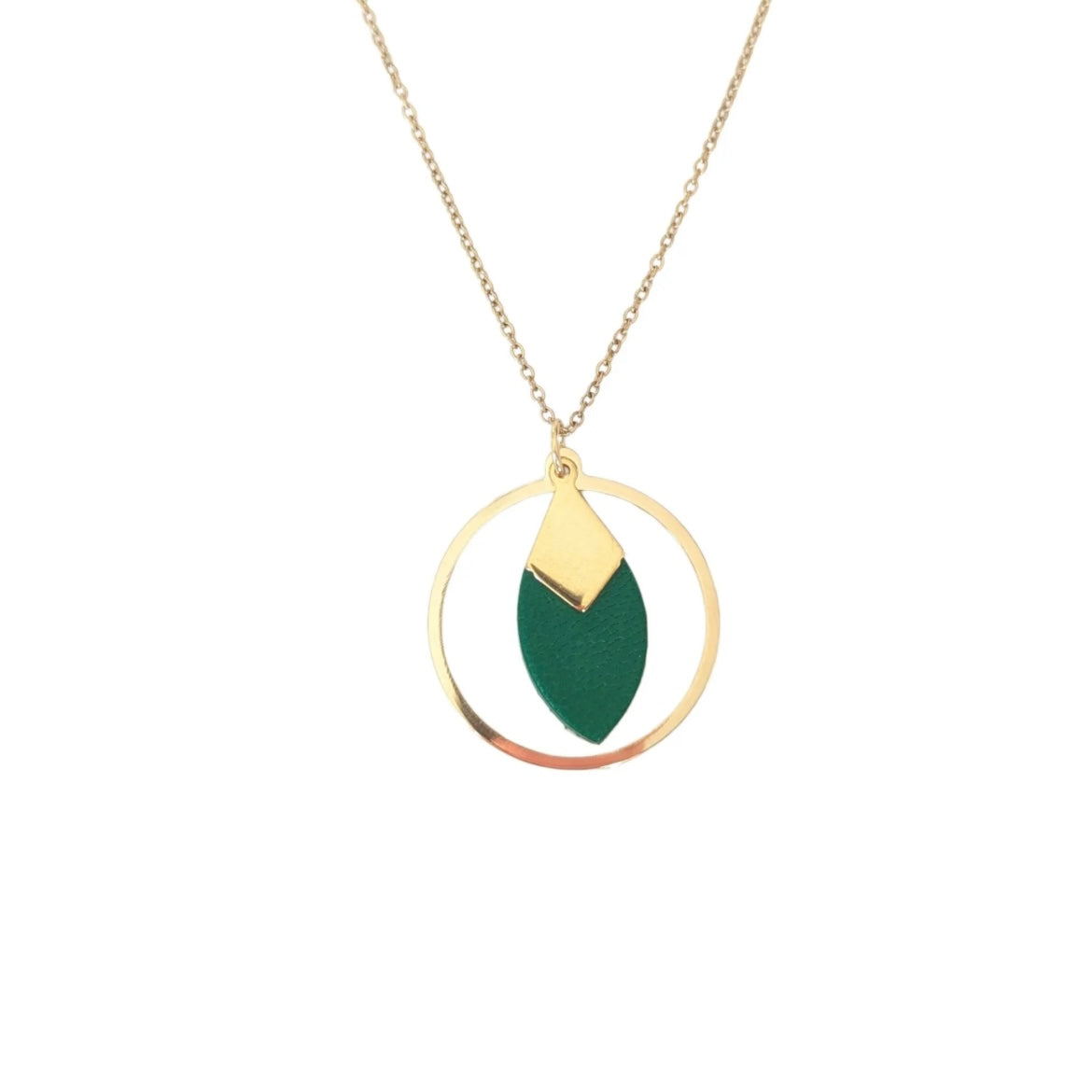 Collier Lou vert