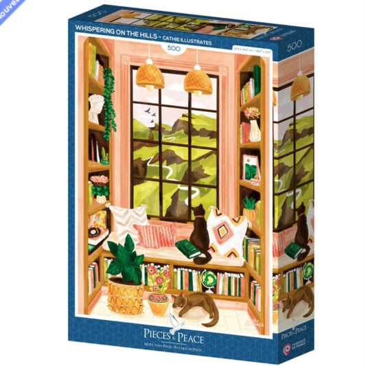 Puzzle Murmure sur les collines 500 pièces