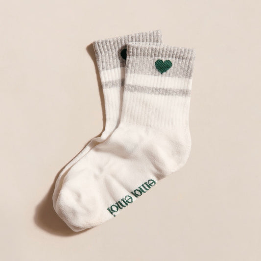 Chaussettes Coeur gris T36-41