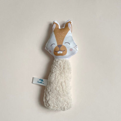 Hochet Écureuil Teddy Beige