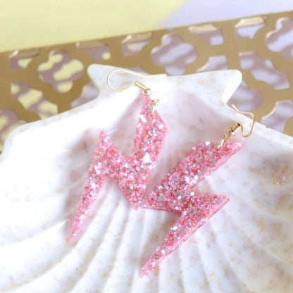 Boucles d’oreilles Rock Rose Argent