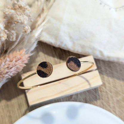 Jonc en cuir (coloris au choix)