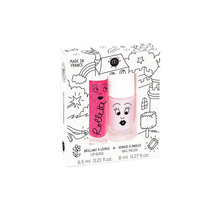 Coffret duo rollette + vernis enfant -  Fairytales