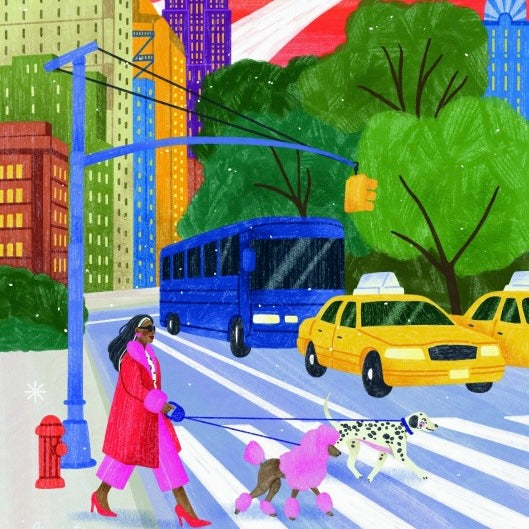 Puzzle Take a walk in New York 500 pièces