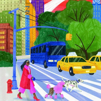 Puzzle Take a walk in New York 500 pièces