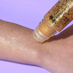 Gel pailleté pour le corps - Or jaune
