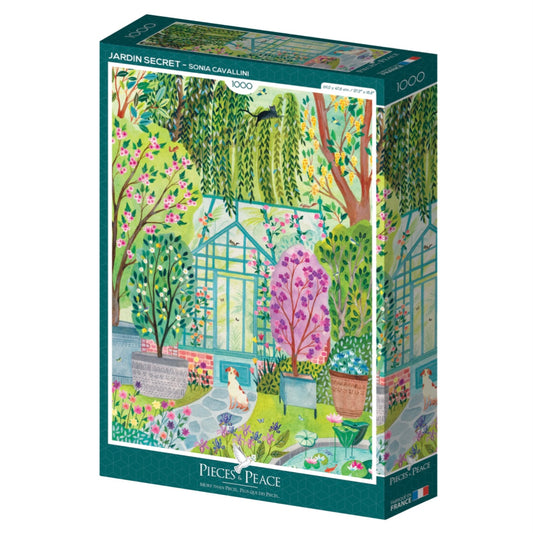 Puzzle Jardin secret 1000 pièces