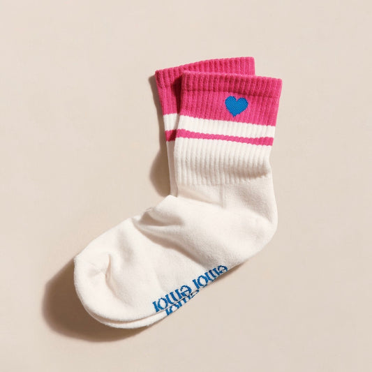 Chaussettes Coeur rose T36-41
