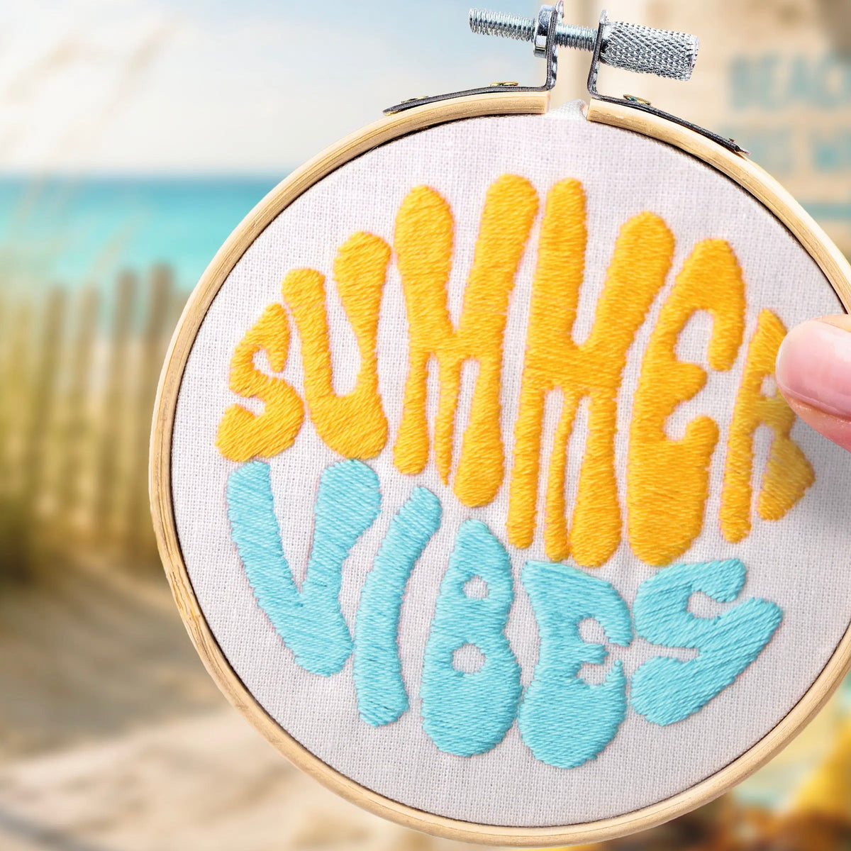 Kit de broderie Summer vibes