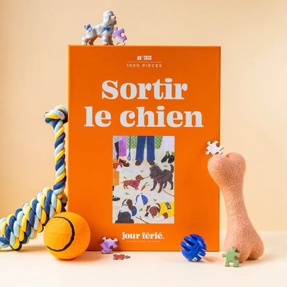 Puzzle Sortir le chien