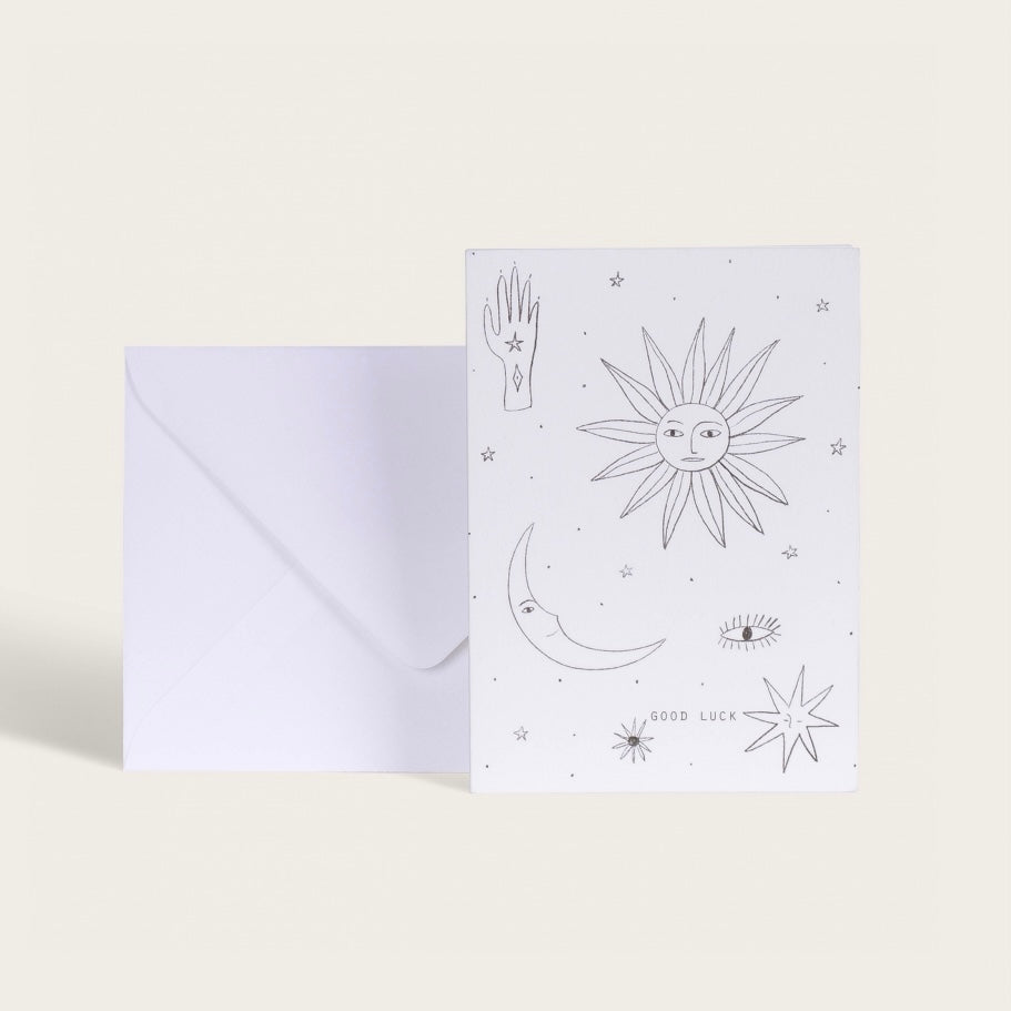 Carte double avec enveloppe - Irma 