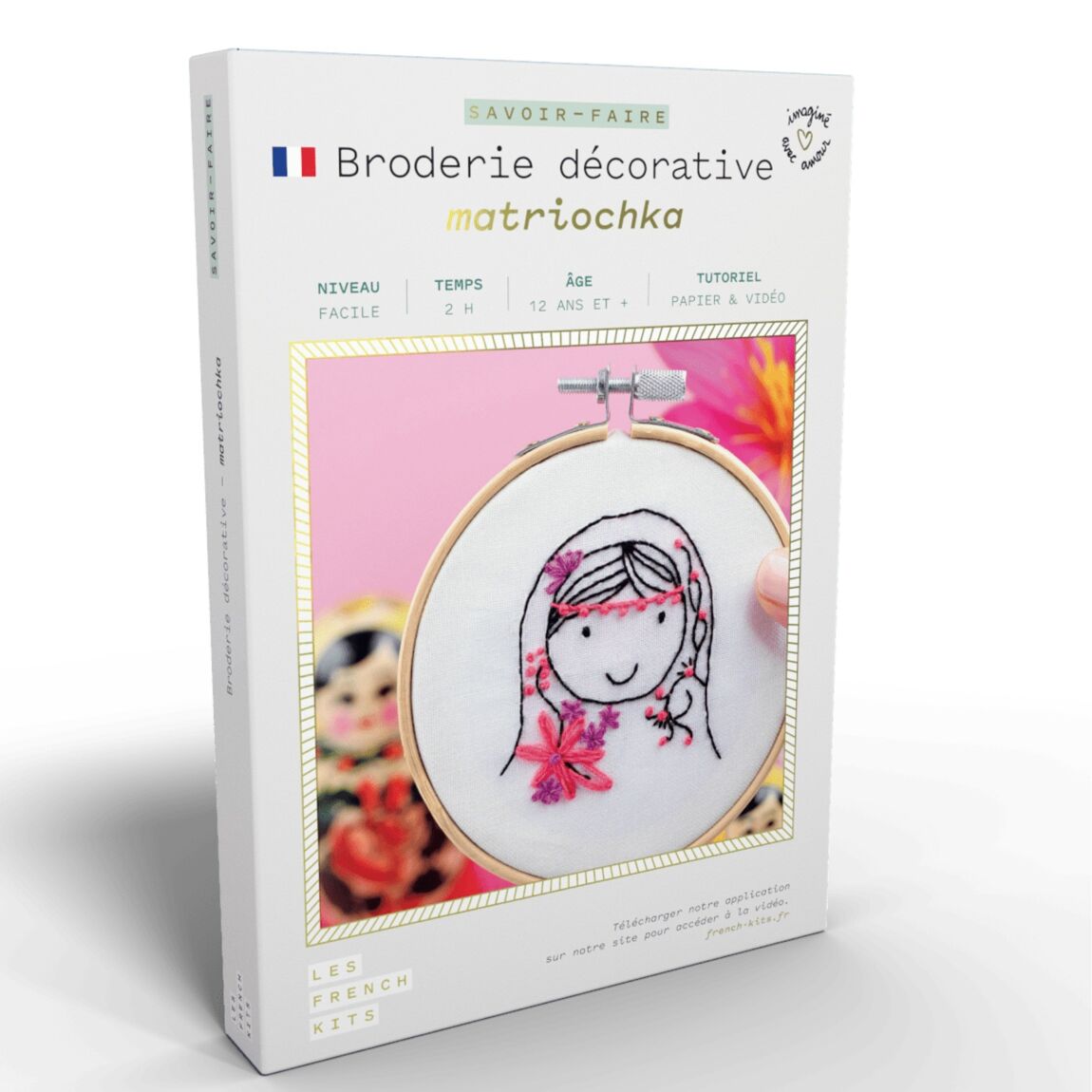 Kit de broderie Matriochka