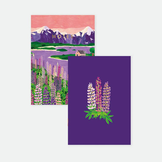 Duo carnets Lupin