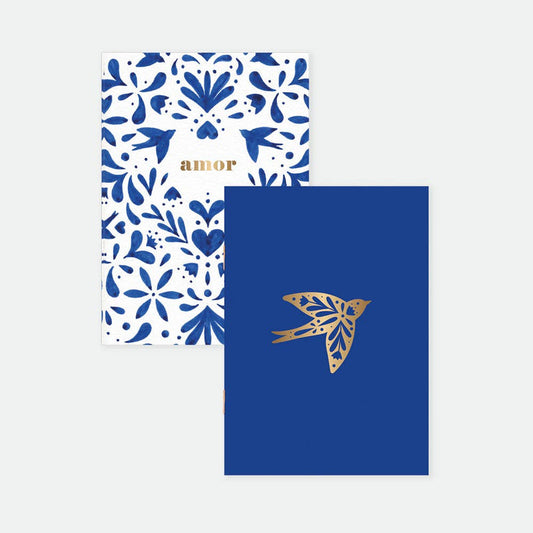 Duo carnets Swallows
