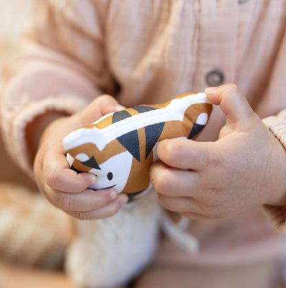 Hochet Tigre Teddy Beige