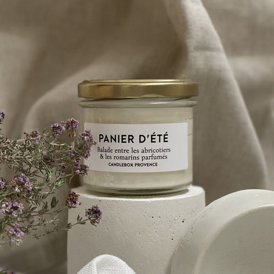 Bougie Panier d’été
