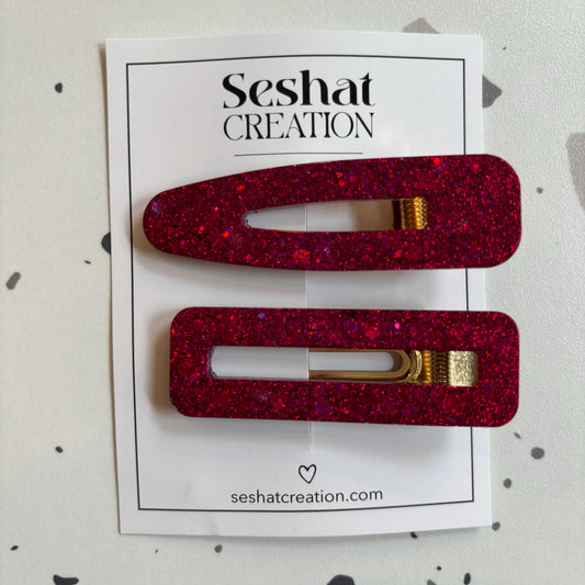 Duo de barrettes modèle N°10