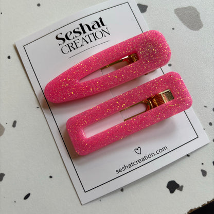 Duo de barrettes modèle N°11