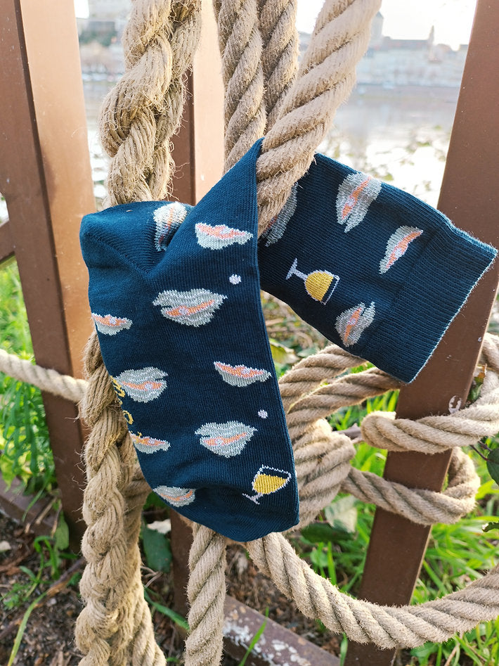 Chaussettes Huitres vin blanc T41-45