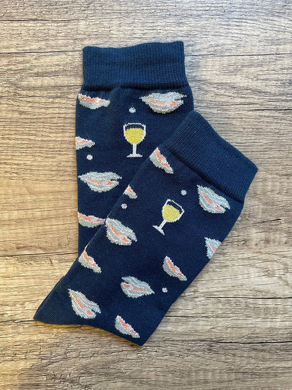 Chaussettes Huitres vin blanc T41-45