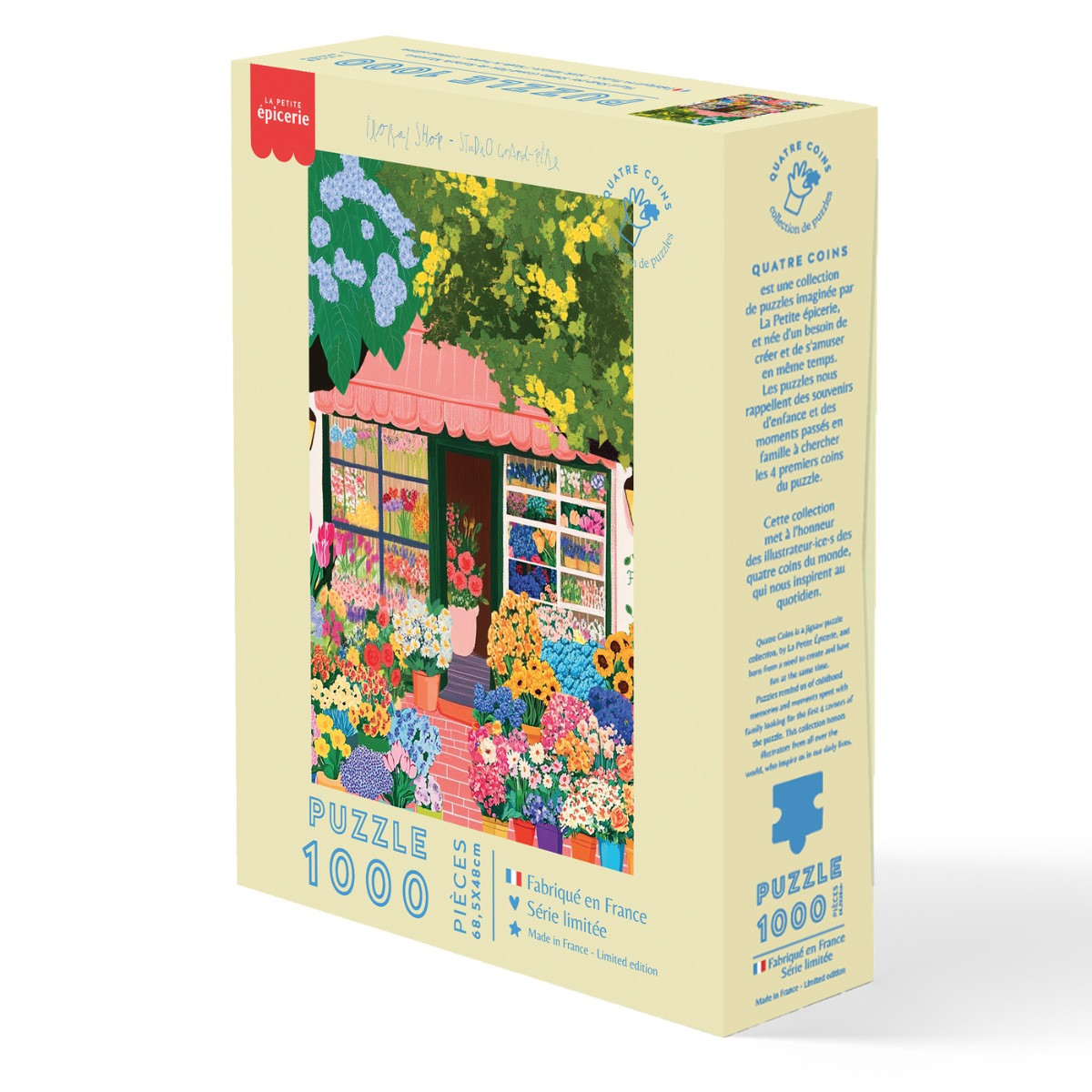 Puzzle Floral shop 1000 pièces