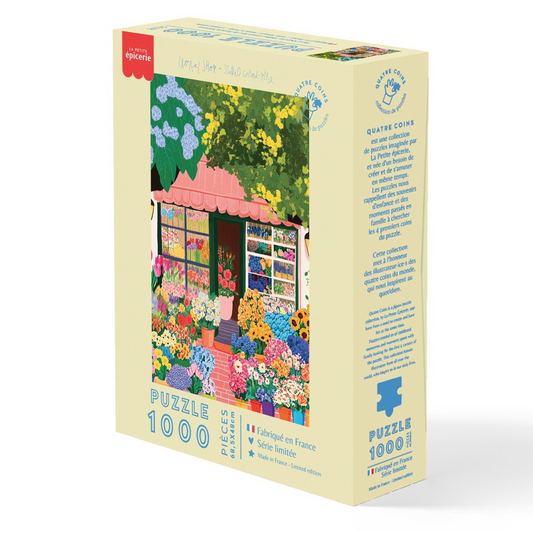Puzzle Floral shop 1000 pièces