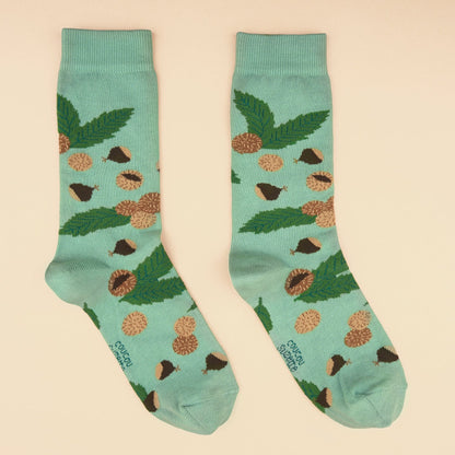 Chaussettes Châtaignes T35-44