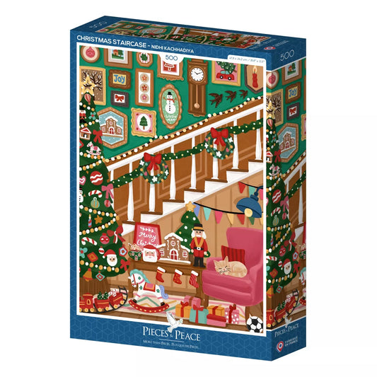 Puzzle Christmas Staircase 500 pièces