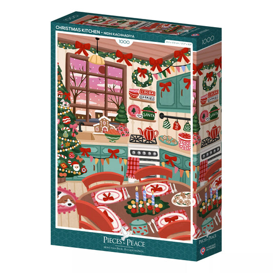 Puzzle Christmas Kitchen 1000 pièces