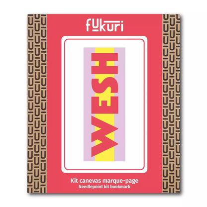 Kit de canevas marque-pages Wesh