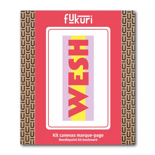 Kit de canevas marque-pages Wesh