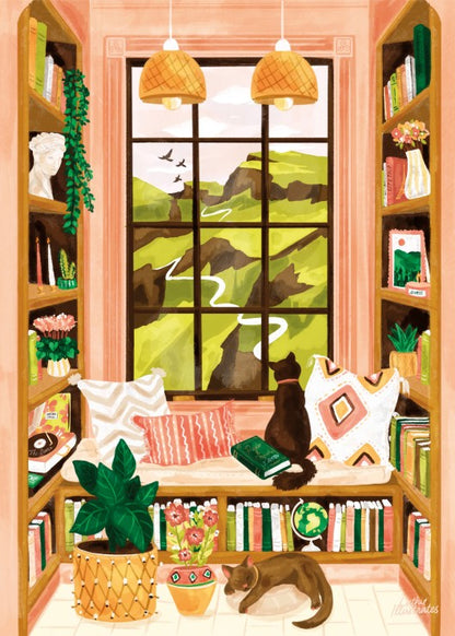 Puzzle Murmure sur les collines 500 pièces