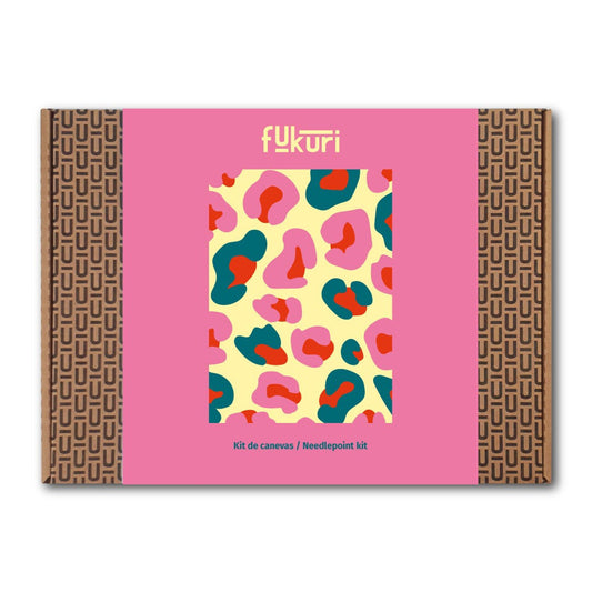 Kit de canevas Léopard