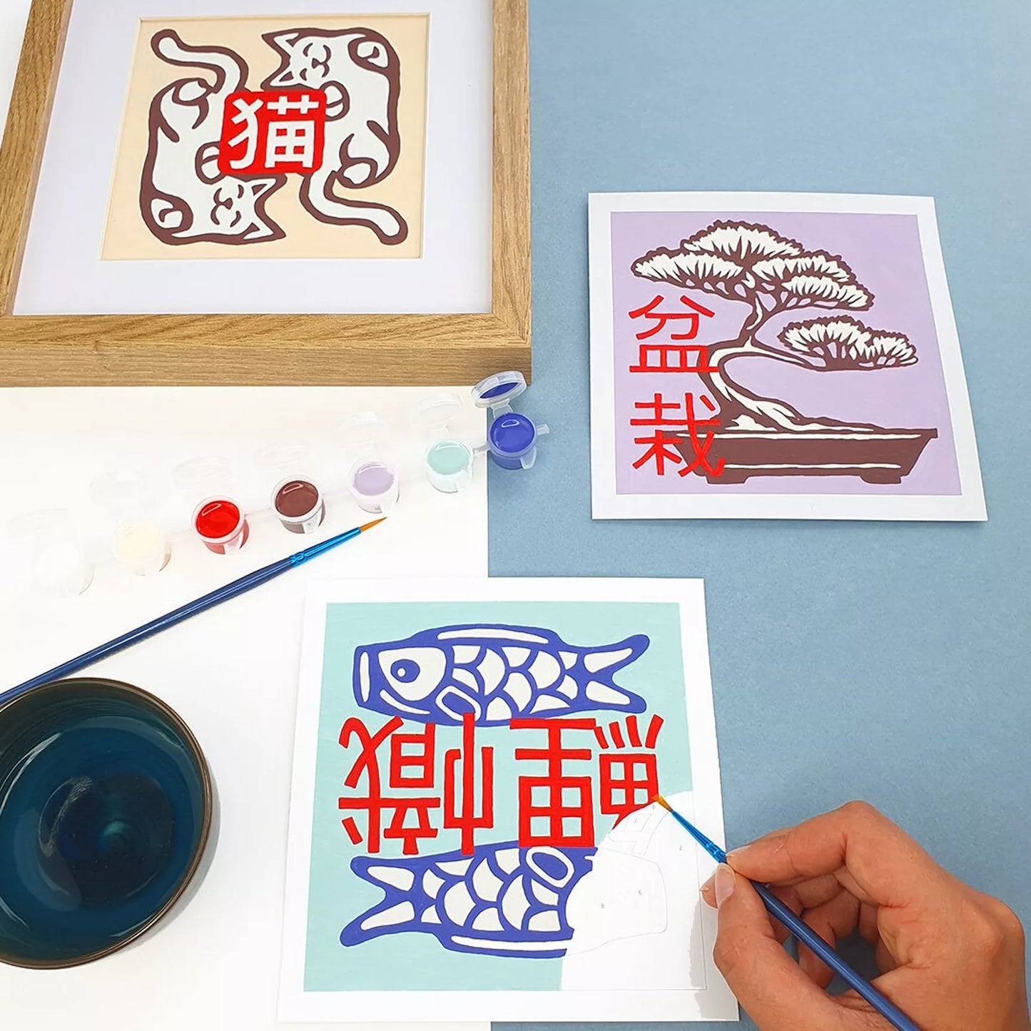 Kit de peinture Kanjis