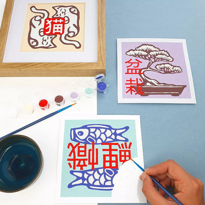 Kit de peinture Kanjis