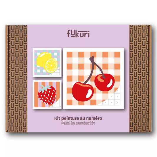 Kit de peinture Fruits