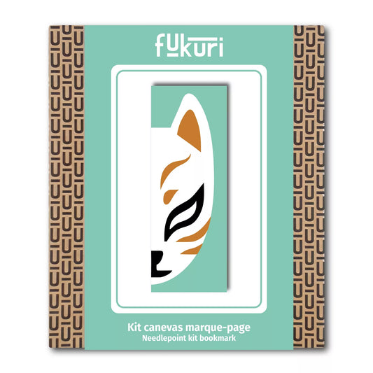Kit de canevas marque-pages Renard