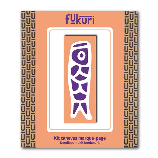 Kit de canevas marque-pages Koinobori