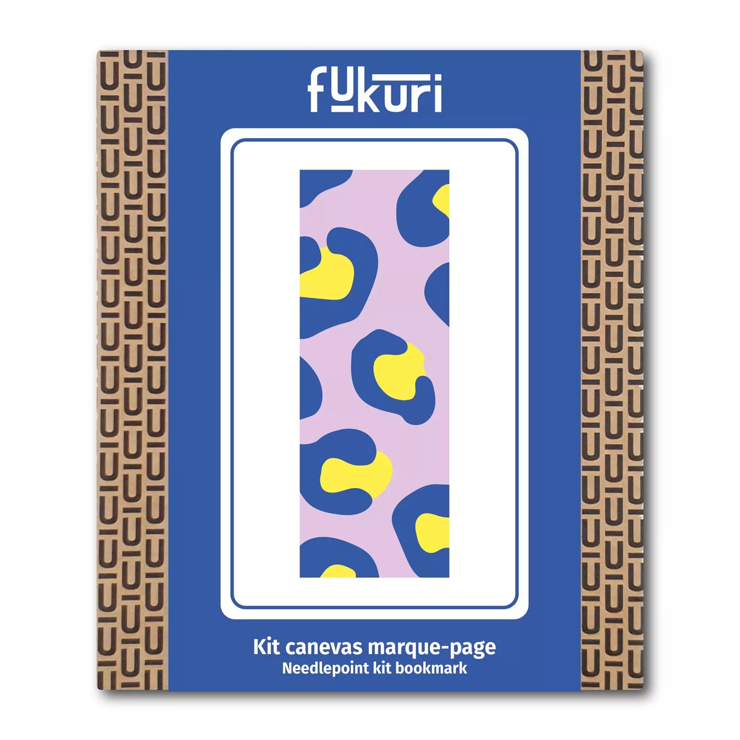 Kit de canevas marque-pages Léopard