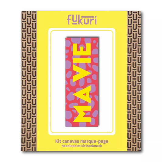 Kit de canevas marque-pages Ma Vie