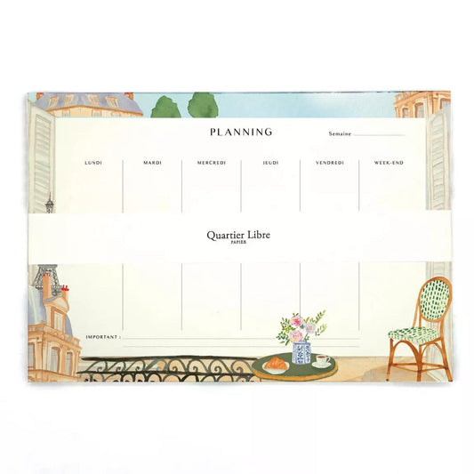 Semainier Petit dej’ à Paris
